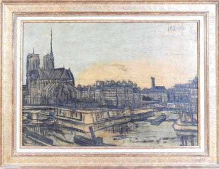 Bernard BUFFET, d'après.  Notre-Dame de Paris. Rep