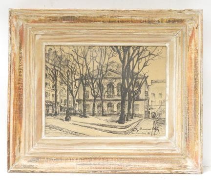Albert BOUQUILLON (1908-1997): Vista de Montmartre