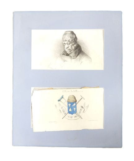 Honoré DAUMIER, según Ch. de Lam. Retrato de un ho
