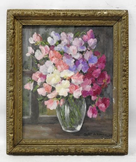 Madeleine DE CASTET BIAUGUE (c.1911-1993)  : Vase 