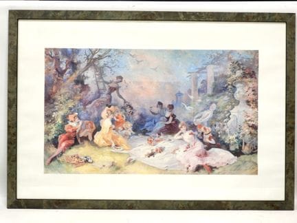 Jules CHÉRET (1836-1932), d'après : Le déjeuner su