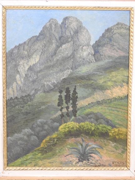 Zelman UTKES (1892-1944) - École Juive de PARIS. P
