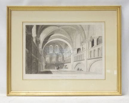 John Sell COTMAN, d'après. Abbey Church of the Hol