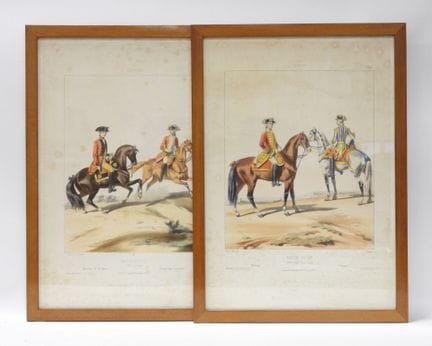 Alfred de MARBOT, según. La Casa del Rey: Caballos
