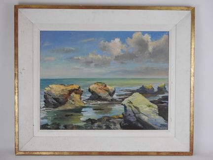 Maurice DURUPT (act.c.1931-c.1937) : Côtes rocheus