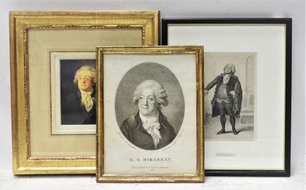 Alexandre LACAUCHIE, según. Retrato de Mirabeau. G