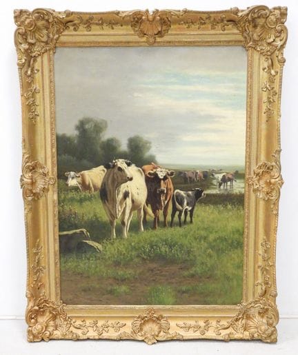 William Frederick HULK (1852-1882/1902): Las vacas