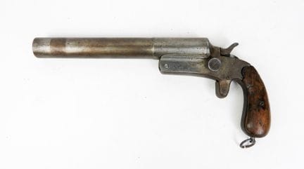 ALLEMAGNE. Pistolet lance-fusées DRUCKKNOPF n° 264