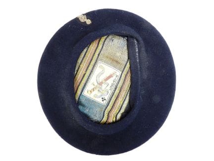 COIFFURES. Béret d'officier d'infanterie alpine en