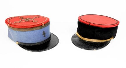 FRANCE. Képi modèle 1920 d'élève officier de l'éco