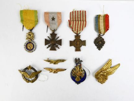 DECORATIONS - INSIGNIA. Military Medal, TOE, Comba