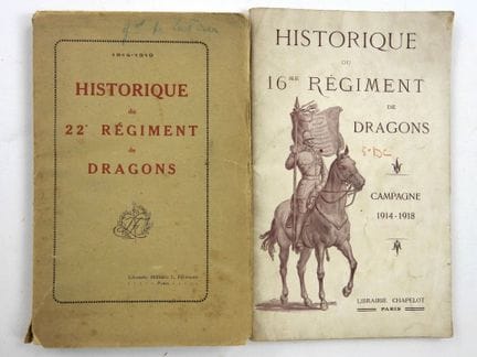 REGIMENTSHISTORIEN.  Geschichten des 16. und 22. D