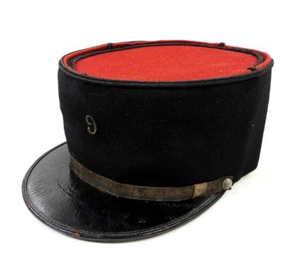 FRANCE. Képi modèle 1920 de sous-officier du 9e Cu