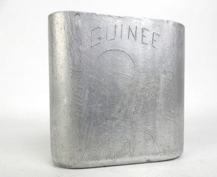 SOUVENIR. Quart réglementaire en aluminium d'un vé