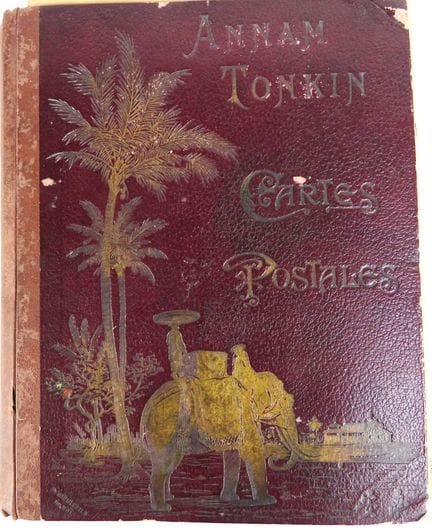 CHINA-ANNAM-TONKIN. Satz von 105 CPA, alle am 14. 