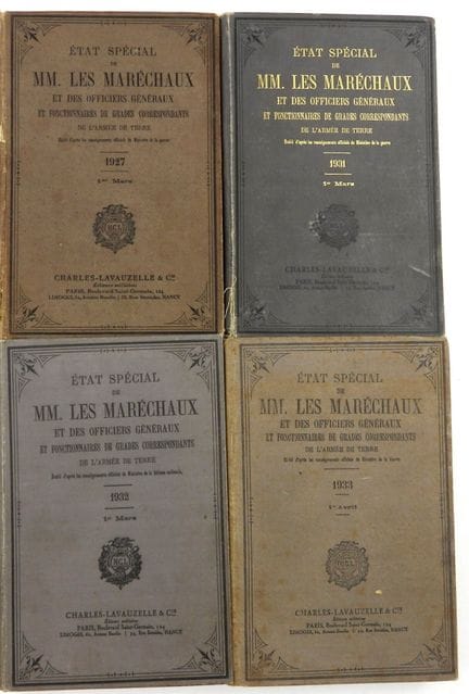 DOKUMENTE. Sammlung von 4 Sonderverzeichnissen der