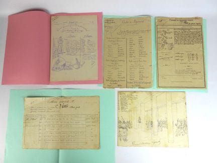 CHINA-ANNAM-TONKIN. Sammlung verschiedener Dokumen