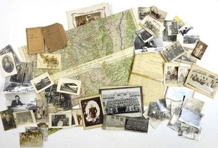 ERINNERUNGEN. Sammlung von etwa 50 Fotos von Solda