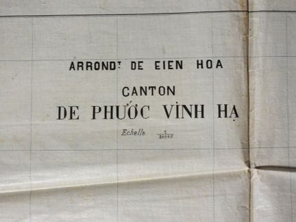 CHINA-ANNAM-TONKIN. Set aus 2 großen Stabskarten, 