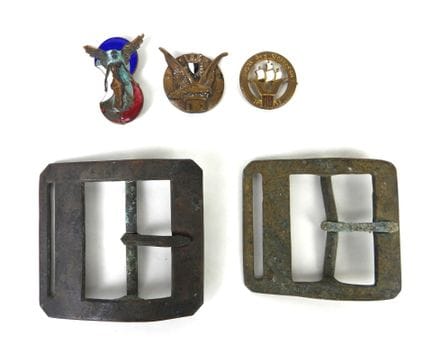 INSIGNIA. Set of 3 insignia: 146th Infantry Regime