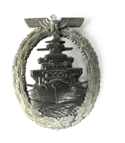 ALLEMAGNE. INSIGNES.  Badge "Flottenkriegsabzeiche