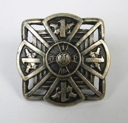 POLOGNE. Insigne commémoratif du régiment 1er régi