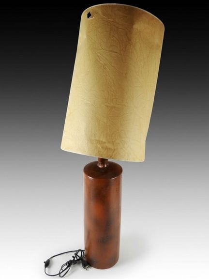 André-Jean DOUCIN (1926-2009): 
Lampe en céramique