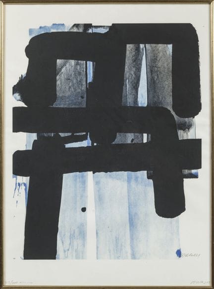 Pierre SOULAGES (1919-2022)
Sérigraphie n°2 (1973)