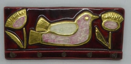 Mithé ESPELT (1923-2020). 
Mésange. 
Porte clefs r