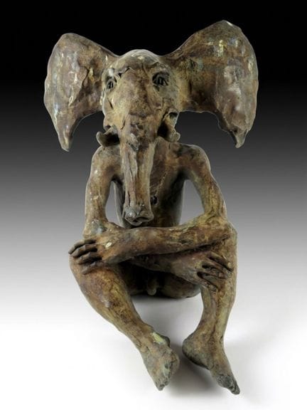 Ruta JUSIONYTE (née en 1978) : Éléphant. Sculpture