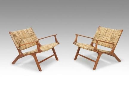 Olivier De SCHRIJVER (né en 1958):  
Deux fauteuil