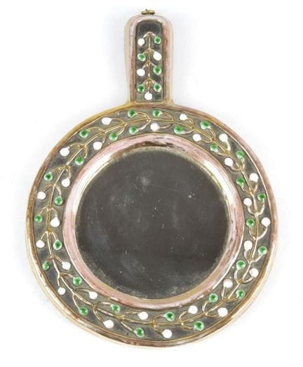 Mithé ESPELT (1923-2020) :
Guirlande
Miroir à main