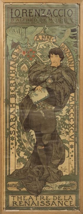 Alphonse MUCHA (1860-1939)
Lorenzaccio. 1896.
Affi