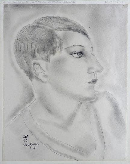 Tsuguharu FOUJITA (1886-1968) :
Portrait de Claire