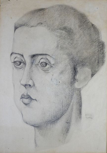 Pierre HODÉ (Rouen 1889 - 1942) : 
Portrait d' Ali