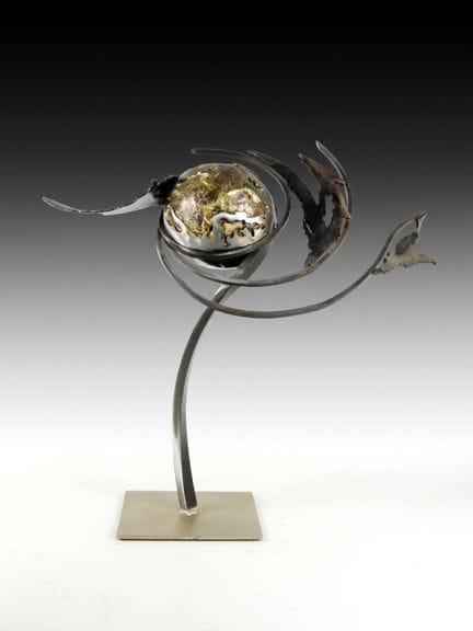 Norbert DAEMS (XXe-XXIe siècle): 
Sculpture en aci