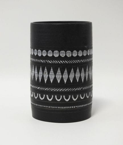 Serge JAMET (1959-2018)
Vaso a forma di rotolo in 