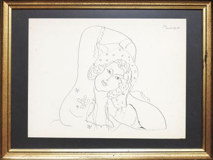 Henri MATISSE (1869-1954), da
Ritratto di donna de