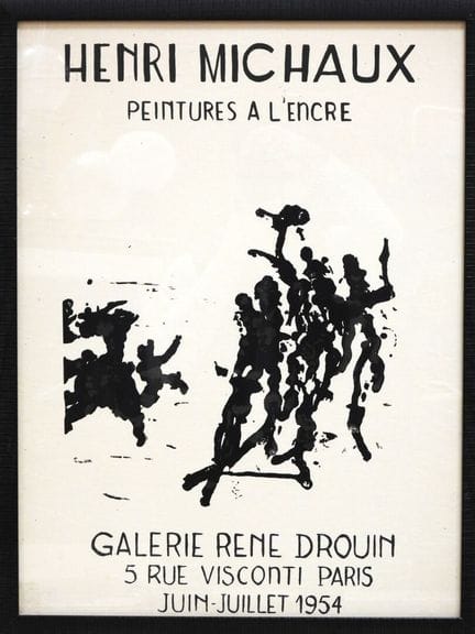 Henri MICHAUX (1899-1984)
Dipinti a inchiostro. 
M