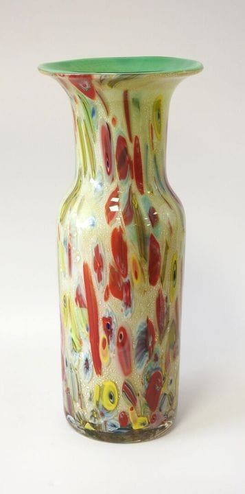 MURANO
Gran jarrón de forma balustre, de cristal, 