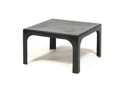 Piece from the 1970s
Small square table made of bl
