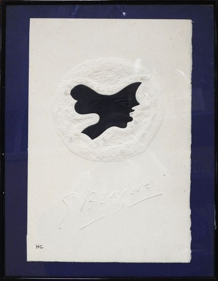Georges BRAQUE (1882-1963), da
Circe
Stampa goffra