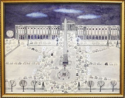 Christine CHAGNOUX (1937-2020)
Parigi, Place de la