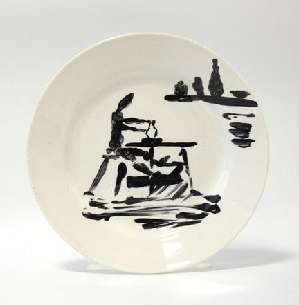 Sébastien HILAIRE - XX secolo
Piatto con decorazio