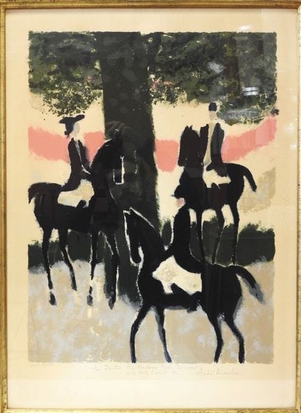 André BRASILIER (nato nel 1929)
Cavalieri nella fo