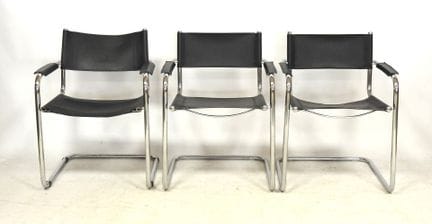 Marcel BREUER im Stil von
Drei Sessel, ähnlich dem