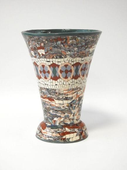 Jean GERBINO (1876-1966) - Vallauris
Jarrón con fo