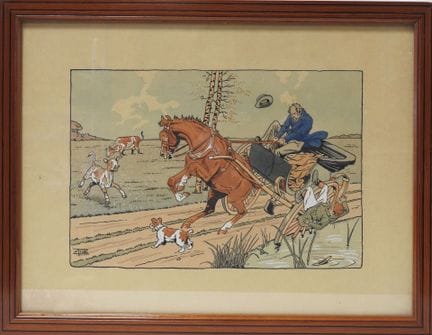 Étienne LE RALLIC (1891-1968)
L'accident de dilige