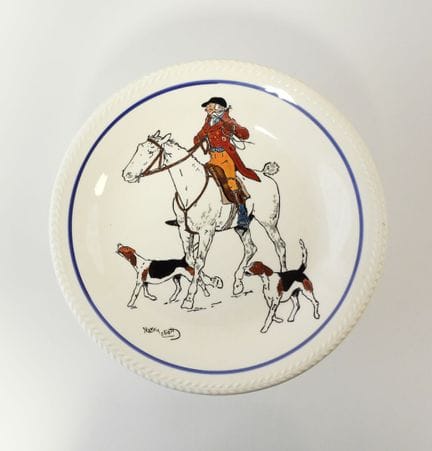 Harry ELIOTT (1882-1959)
Assiette circulaire en fa