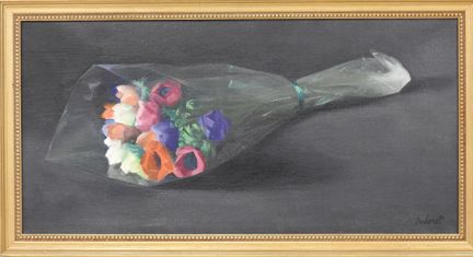 Marcel DUDOUET (1924-1996) 
Le bouquet d'anémones
